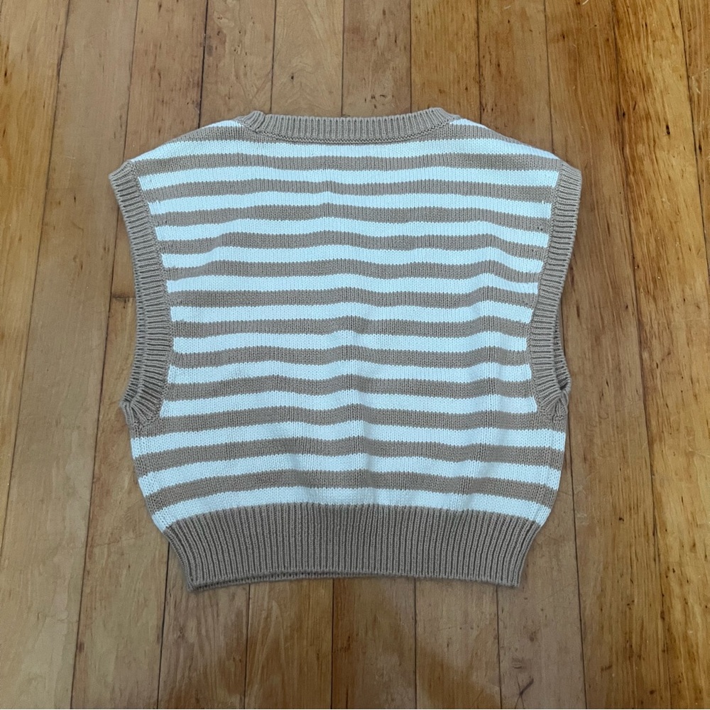 Reformation Romina cropped sweater vest size XS - Picture 2 of 2